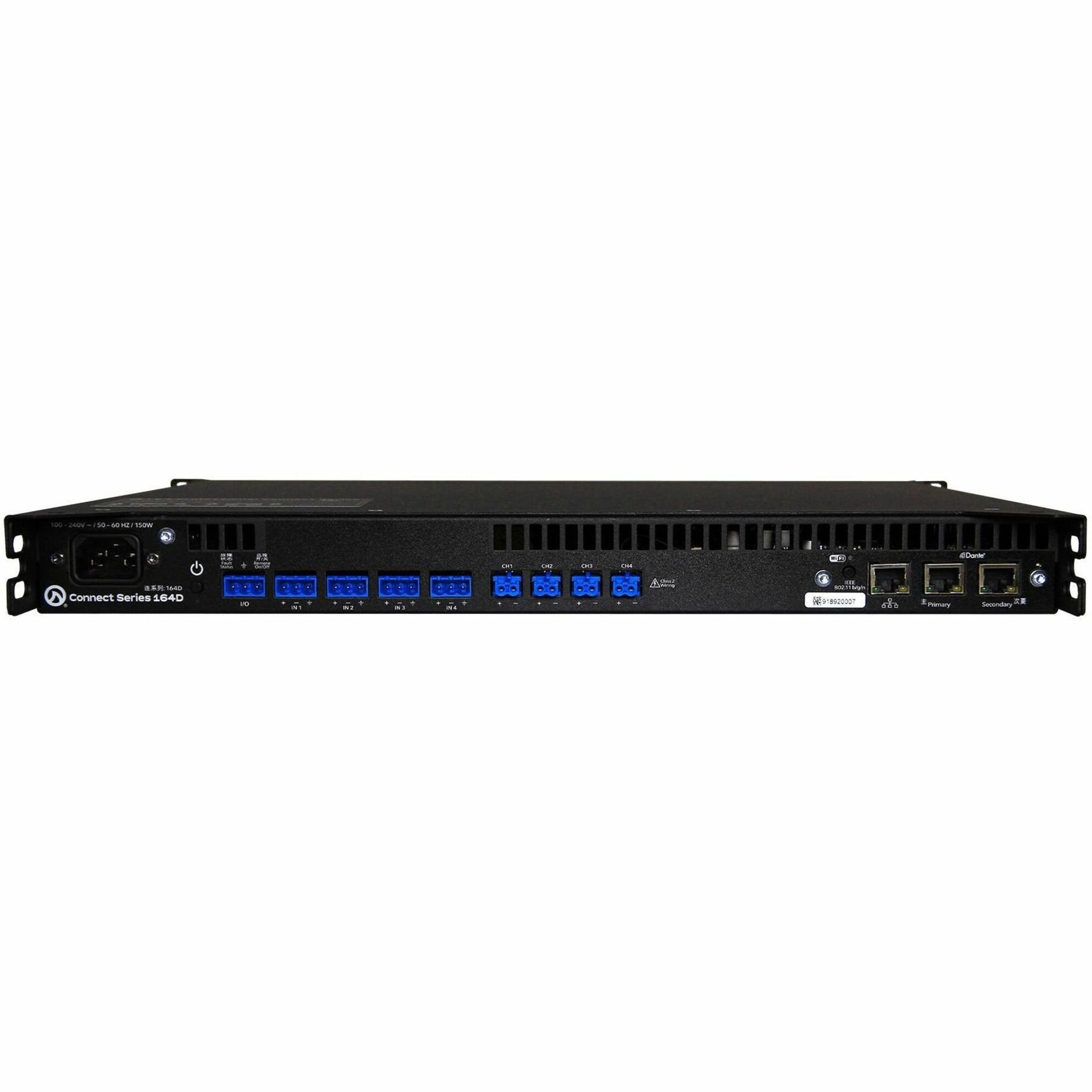 LEA Professional CONNECTSERIES 164D Verstärker - 640W RMS 4 Kanal Rack Mount