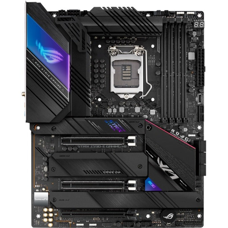 Asus Desktop Motherboard ROG STRIX Z590-E GAMING WIFI Intel Z590 Chipset Socket LGA-1200 Intel Optane Memory Ready ATX