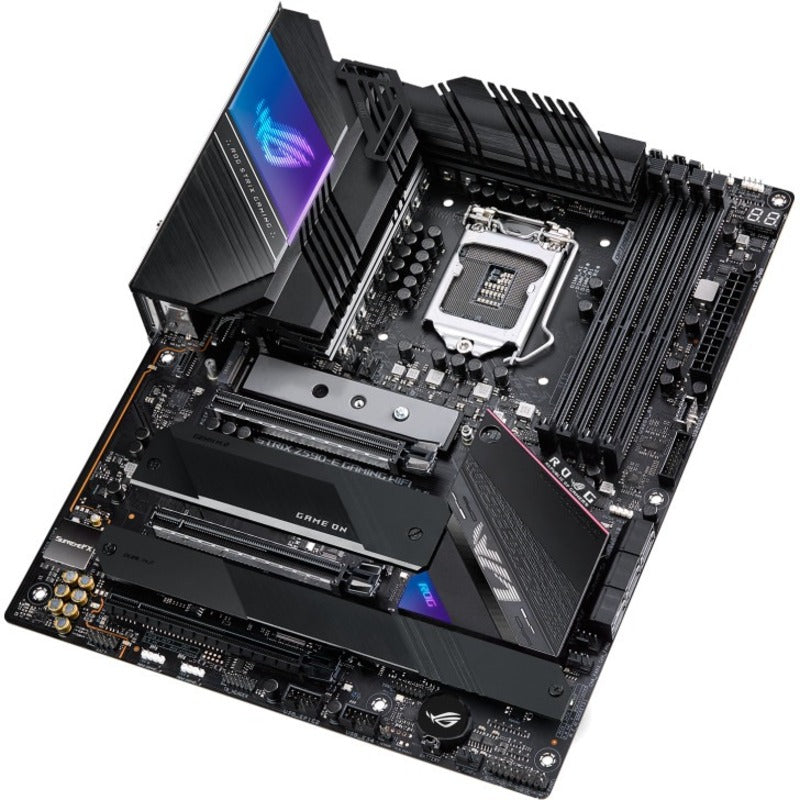 Asus Desktop Motherboard ROG STRIX Z590-E GAMING WIFI Intel Z590 Chipset Socket LGA-1200 Intel Optane Memory Ready ATX