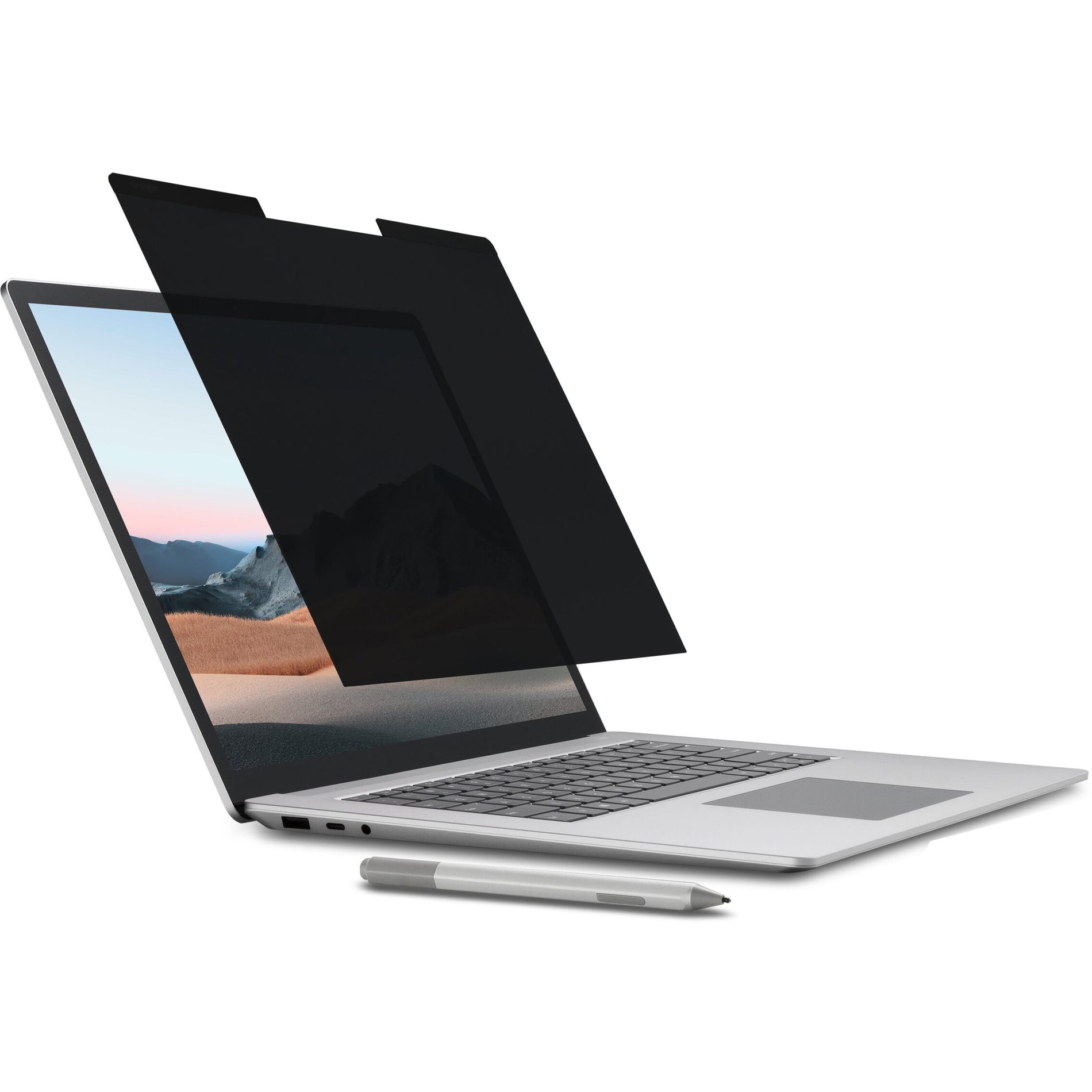 凯斯宾顿 K58362WW MagPro 精英隐私屏幕，适用于Surface Laptop 3 15IN，磁性，触摸敏感，可翻转哑光至光滑，蓝光减少，防反光，隐私