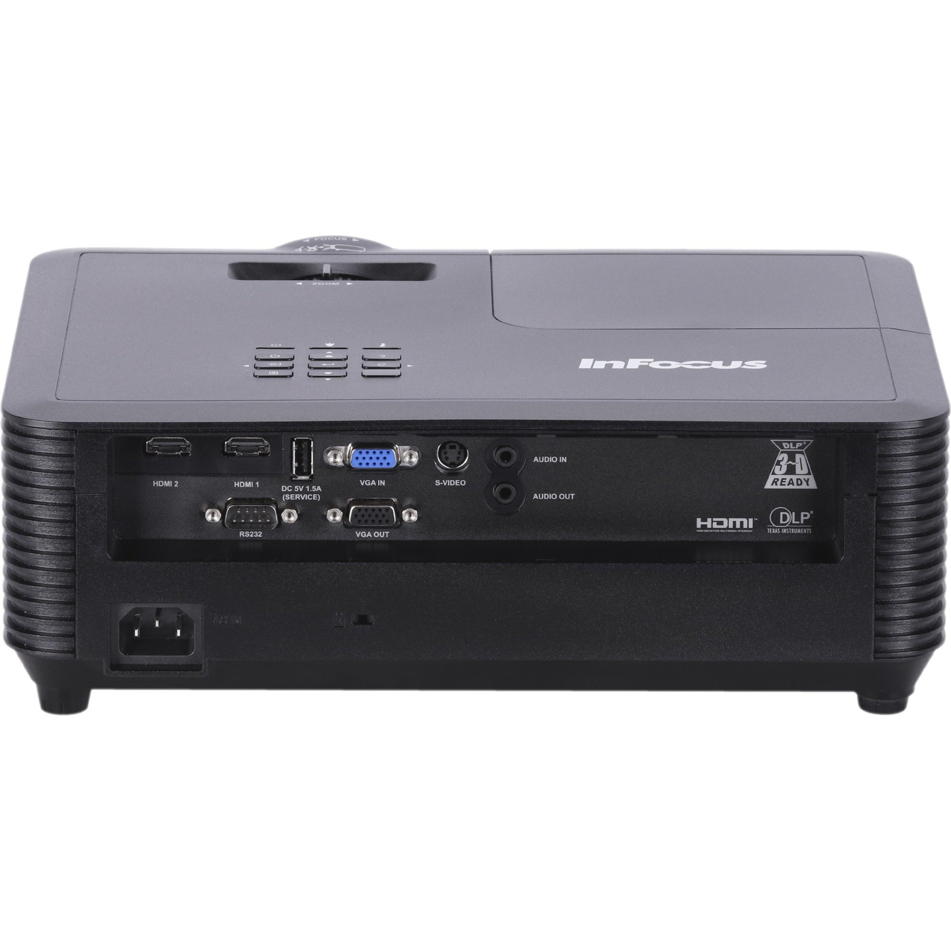 InFocus IN114BB Genesis XGA DLP Projector, 3800 Lumens, 4:3 Aspect Ratio