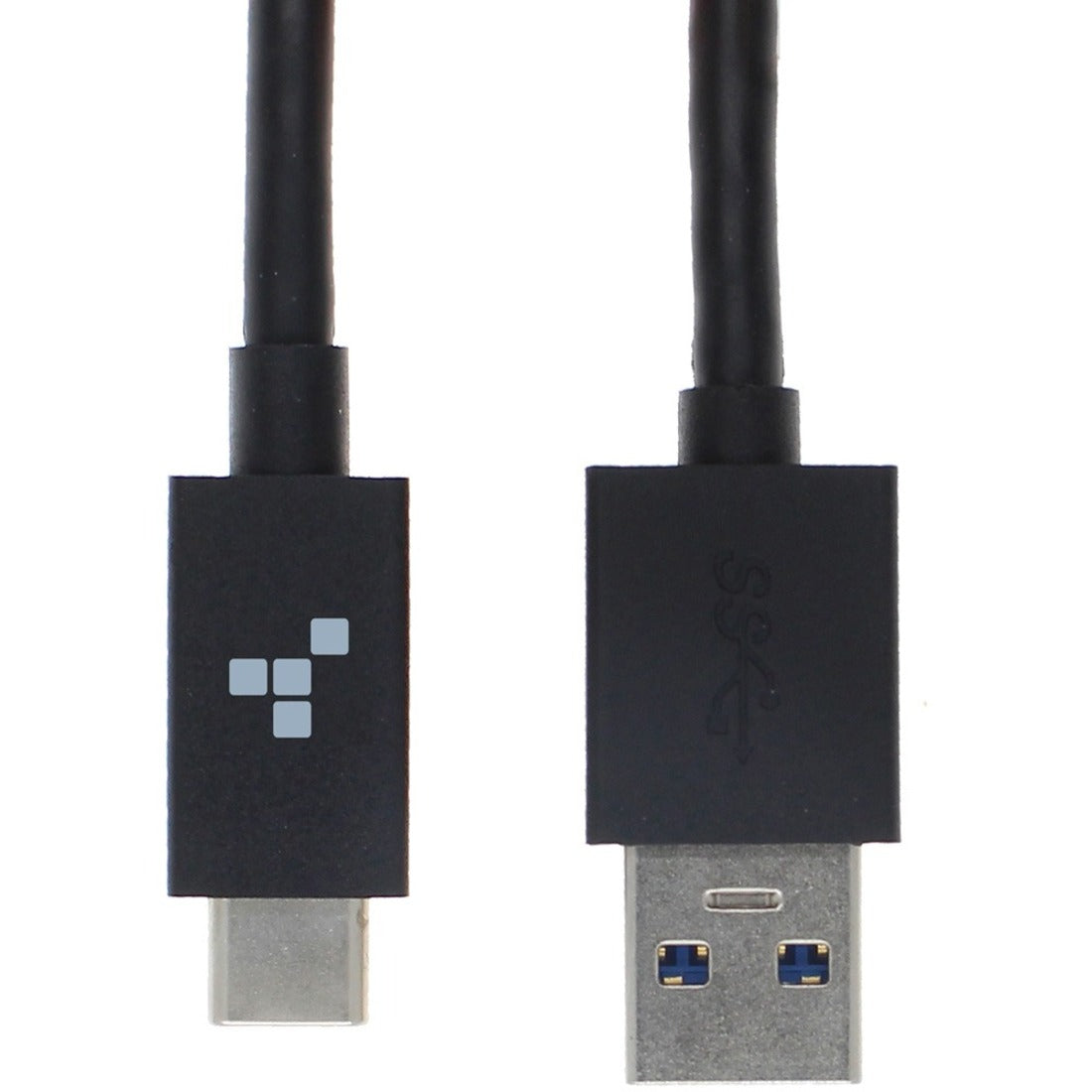 DataLocker USB-C and USB-A cables showing connector details-alternate-image2