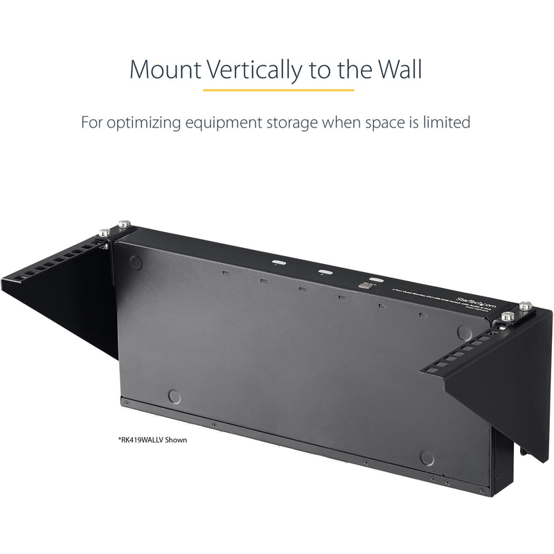 Close-up view of vertical mounting configuration