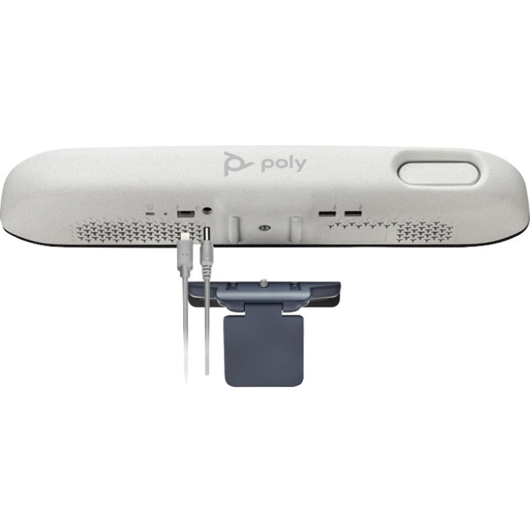 Poly 2200-69370-001 Studio P15 USB Video Bar, 4x Digital Zoom, 3840 x 2160, Gray