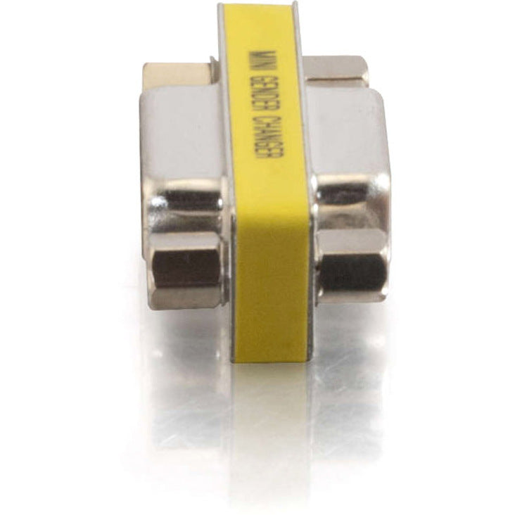 Side profile view of C2G VGA Mini Gender Changer showing compact design