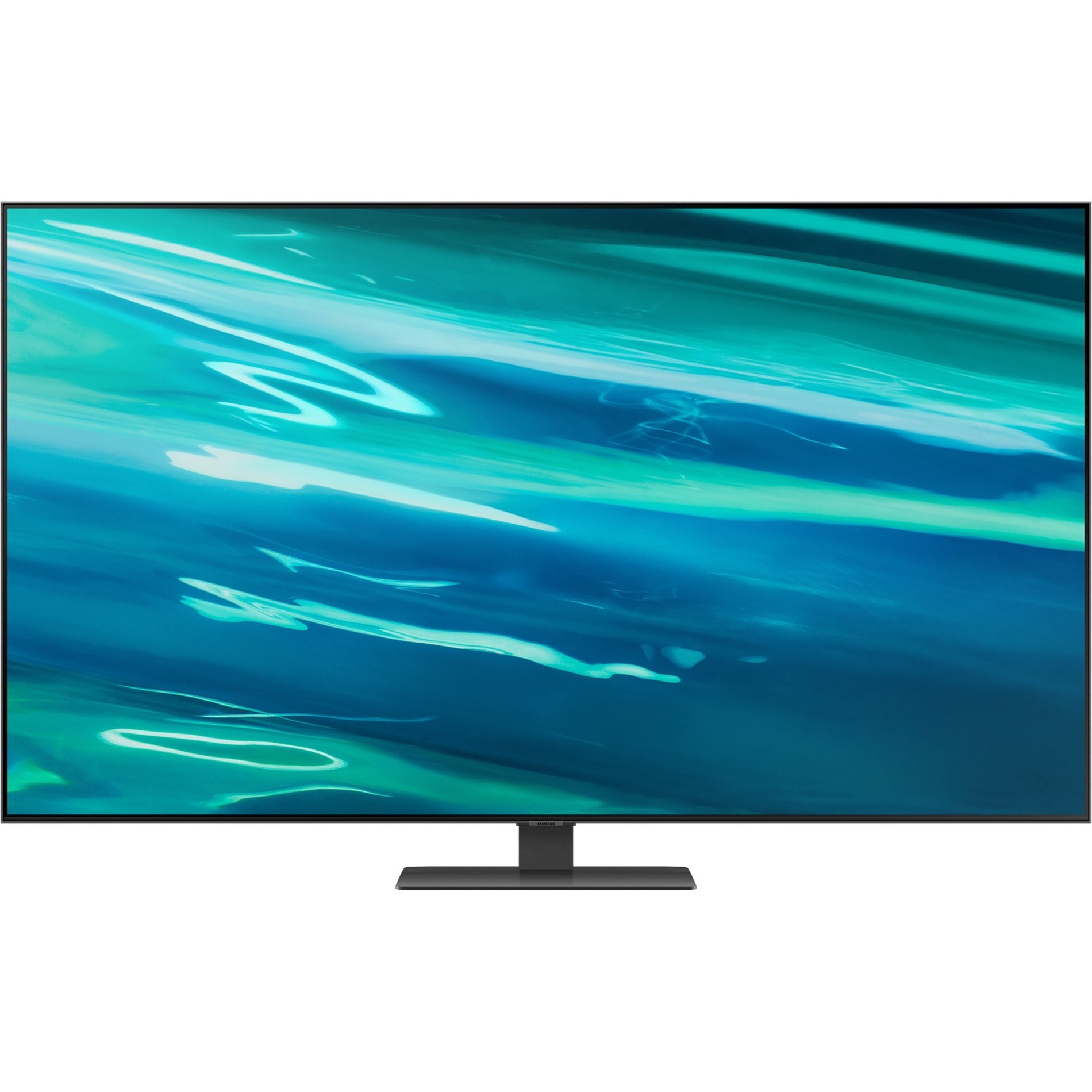 Samsung QN55Q80AAFXZA QN55Q80AAF Smart LED-LCD TV, 55", 4K UHD, Quantum HDR 12x, Alexa, Google Assistant, Bixby