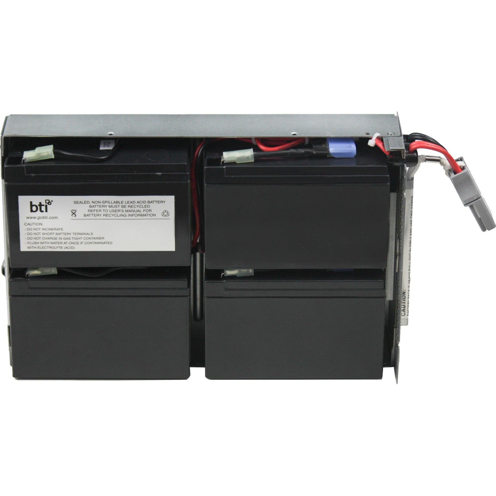 BTI APCRBC157-SLA157 Pack de Batteries UPS 12V CC Plomb Acide Étanche