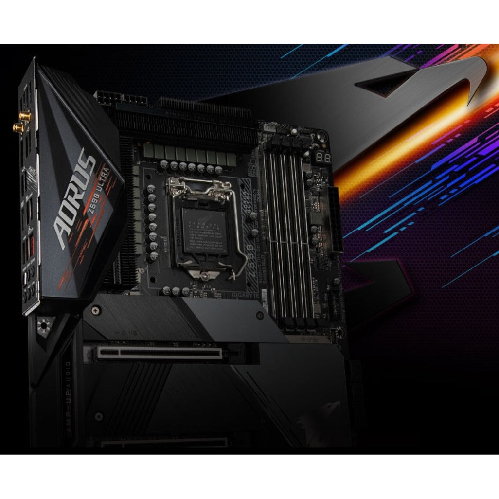 Aorus Z590 AORUS ULTRA Desktop Motherboard - Intel Z590 Chipset, Socket LGA-1200, Intel Optane Memory Ready, ATX