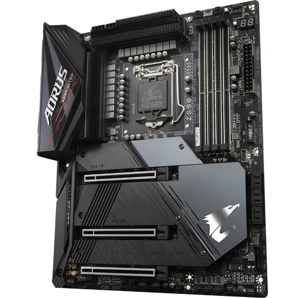 Aorus Z590 AORUS ULTRA Desktop Motherboard - Intel Z590 Chipset, Socket LGA-1200, Intel Optane Memory Ready, ATX