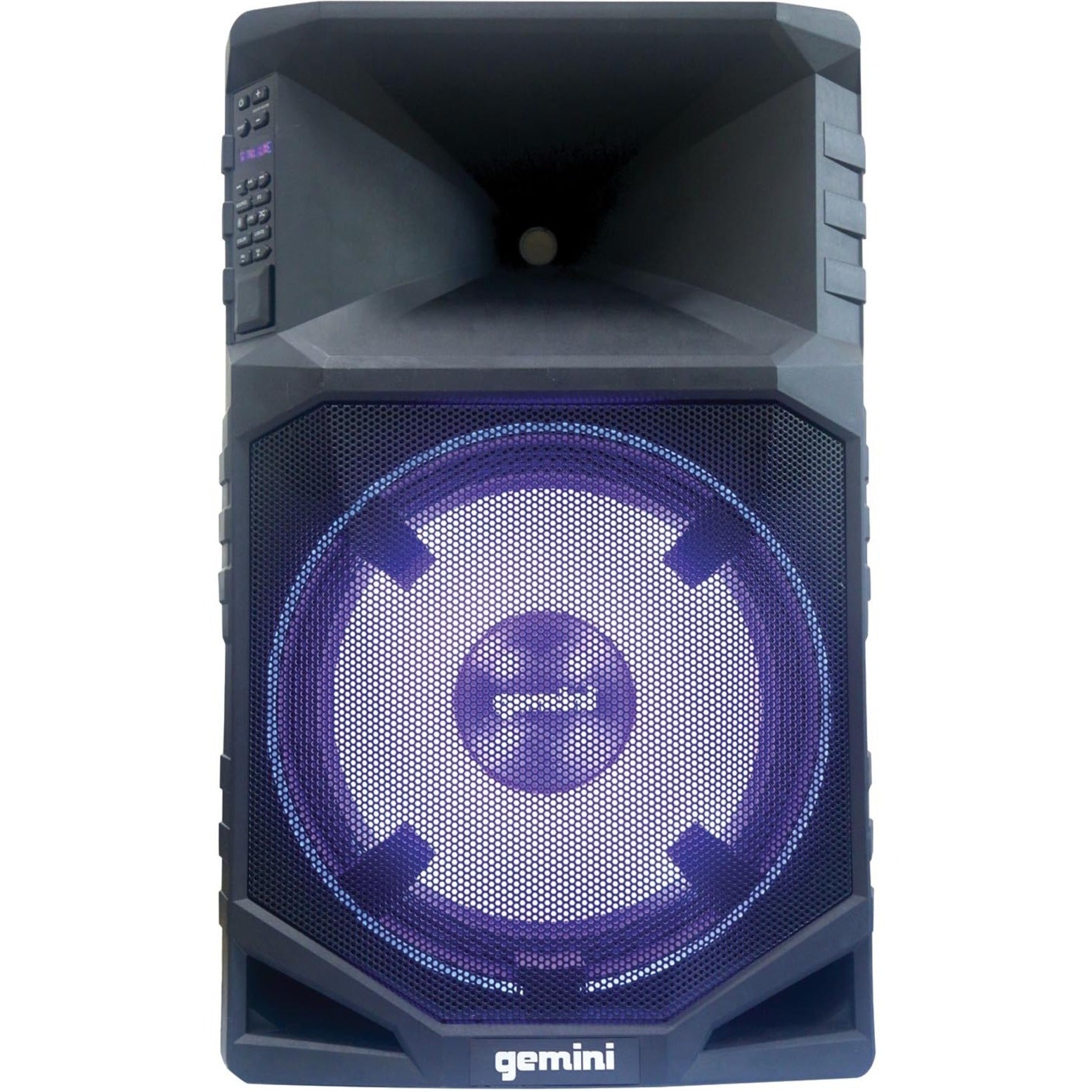 gemini GSW-T1500PK Public Address System, Weather Proof, IPX4, Built-in Rechargeable Battery, Radio, Media Player, Bluetooth, Portable [Discontinued]
