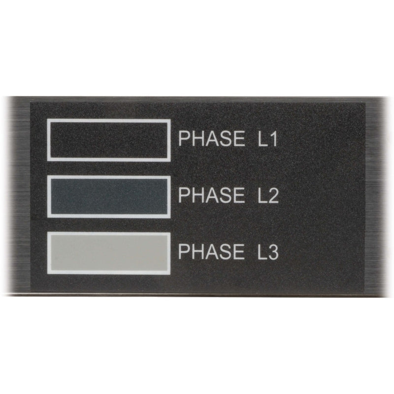 Phase monitoring interface displaying L1, L2, and L3 load bank status