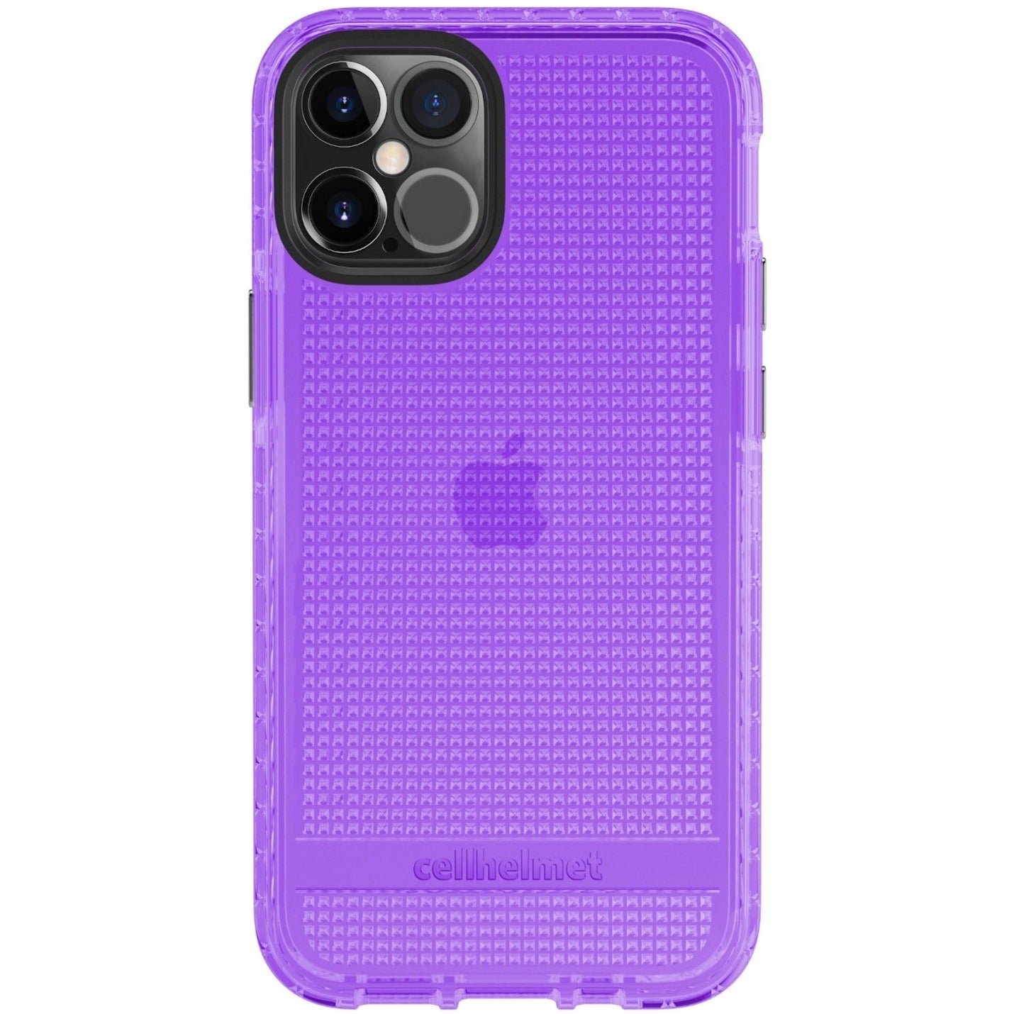 Cellhelmet C-ALT-i6.1-2020-PUR Altitude X Series for iPhone 12 / 12 Pro (Purple), Heat Resistant, Impact Resistant, TPU Case
