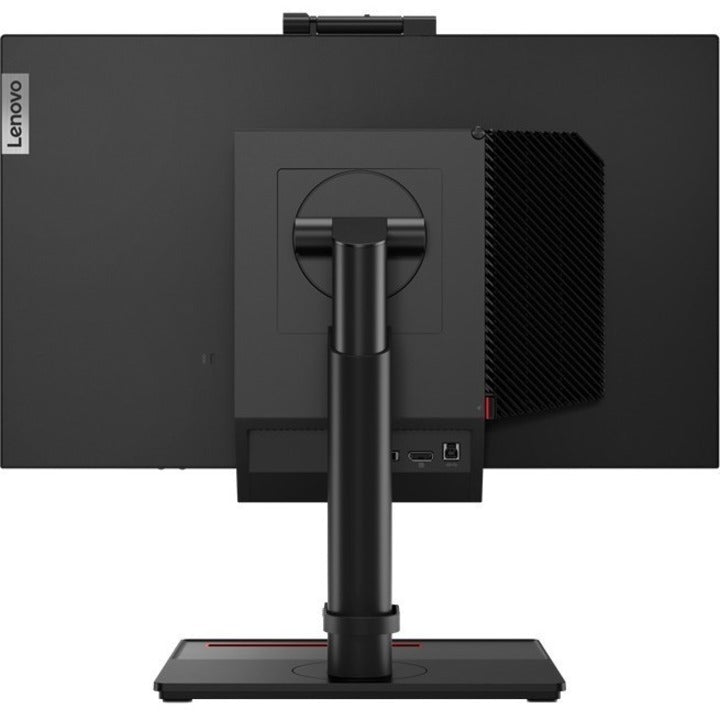 Lenovo 11GEPAR1US ThinkCentre TIO24Gen4 Widescreen LCD Monitor, 23.8-inch FHD, Webcam, Speakers, Low Blue Light, Eye-Care