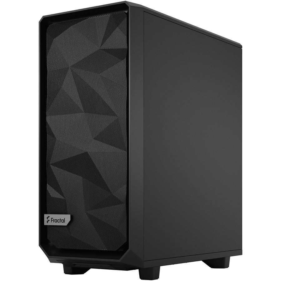 Fractal Design FD-C-MES2C-02 Meshify 2 Compact Black TG Dark Tint Computer Case, Mid-tower, Steel, Tempered Glass, Mesh