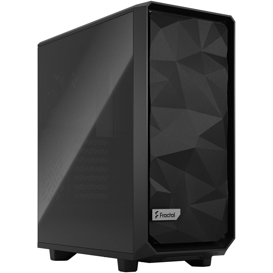 Fractal Design FD-C-MES2C-02 Meshify 2 Compact Black TG Dark Tint Computer Case, Mid-tower, Steel, Tempered Glass, Mesh