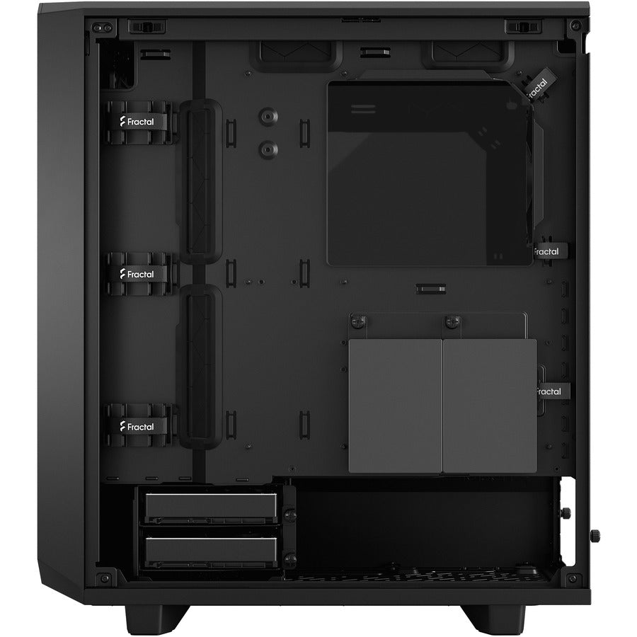 Fractal Design FD-C-MES2C-02 Meshify 2 Compact Black TG Dark Tint Computer Case, Mid-tower, Steel, Tempered Glass, Mesh