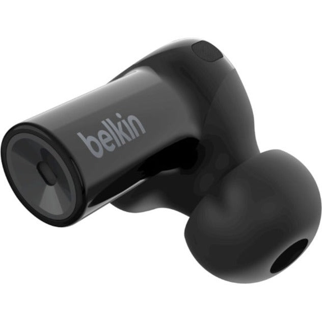 Belkin AUC002GLBK SOUNDFORM Freedom True Wireless Earbuds, Powerful Bass, Rechargeable Battery, Wireless Charging