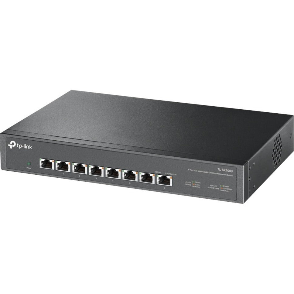 TP-Link TL-SX1008 10G Multi-Gigabit Unmanaged Switch、8ポート10G RJ45ポート ブランド名：TP-Link TP-Linkを翻訳：ティーピーリンク