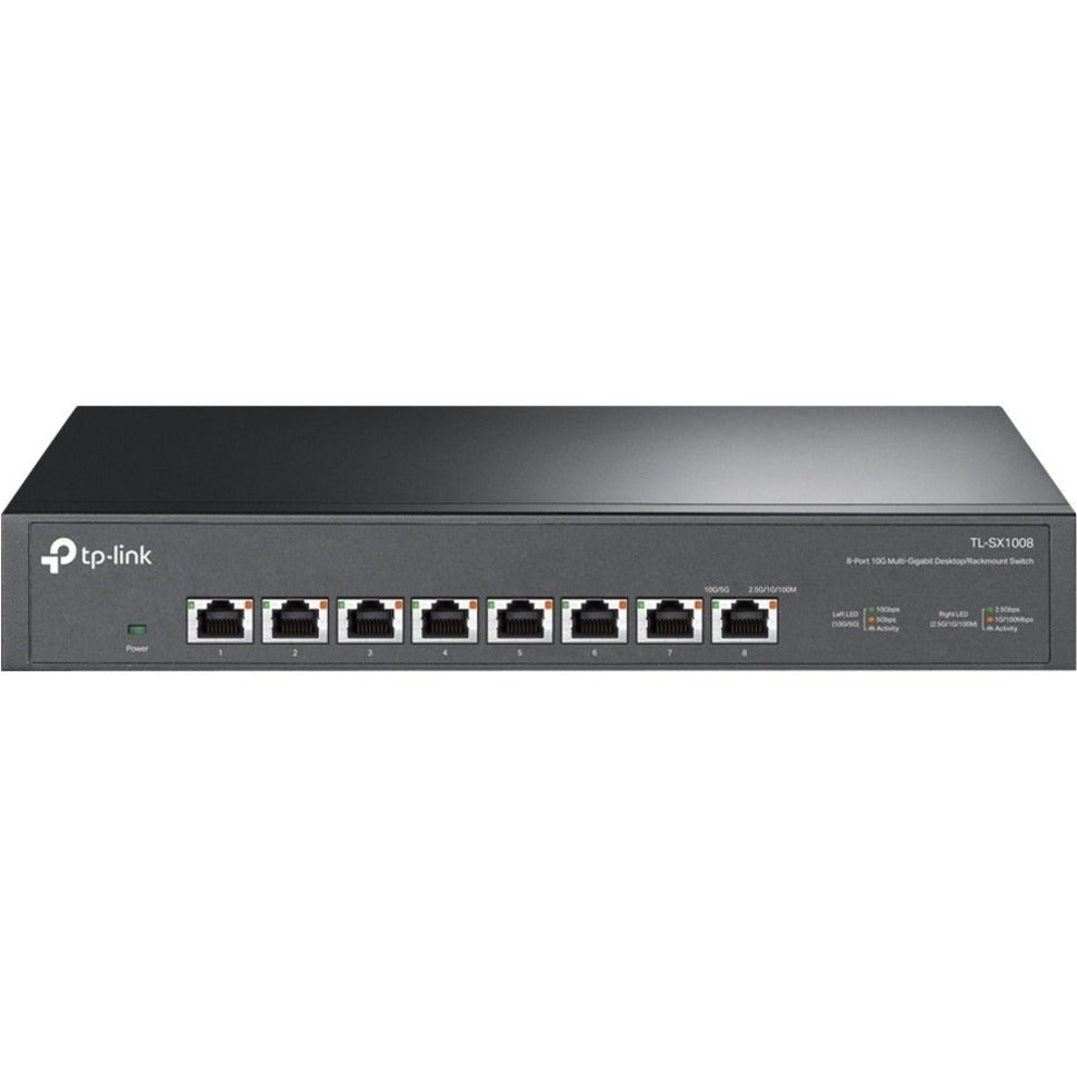 TP-Link TL-SX1008 10G Multi-Gigabit Unmanaged Switch、8ポート10G RJ45ポート ブランド名：TP-Link TP-Linkを翻訳：ティーピーリンク