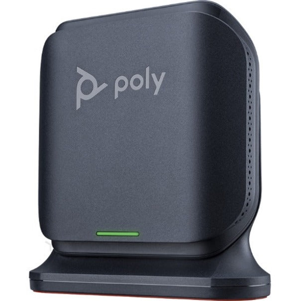 Poly 2200-86820-001 Rove B2 Dect Base Station, 1 Year Limited Warranty, Energy Star, Wall Mountable, Indoor Range: 50m, Outdoor Range: 300m, 10/100 Base Ethernet Port, POE