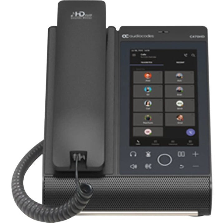 AudioCodes TEAMS-C470HD Téléphone IP C470HD Écran Tactile Total PoE GbE