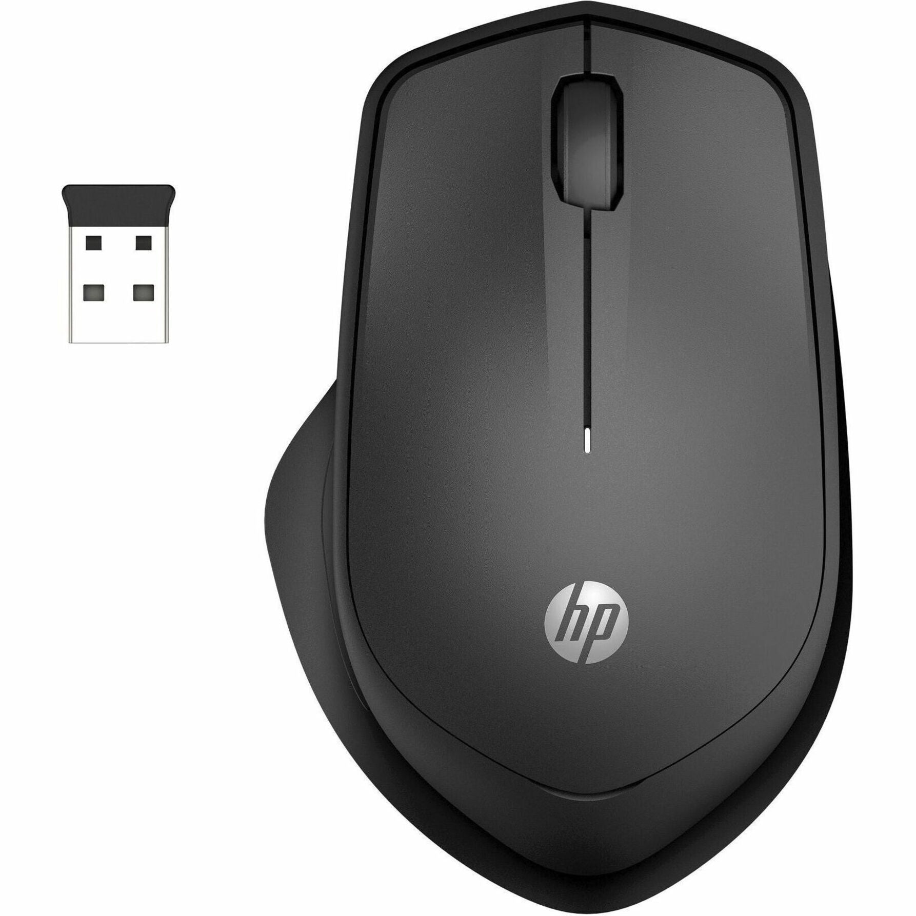 HP ワイヤレス マウス　2.4 GHz レディオ周波数　1200 dpi　USB タイプA