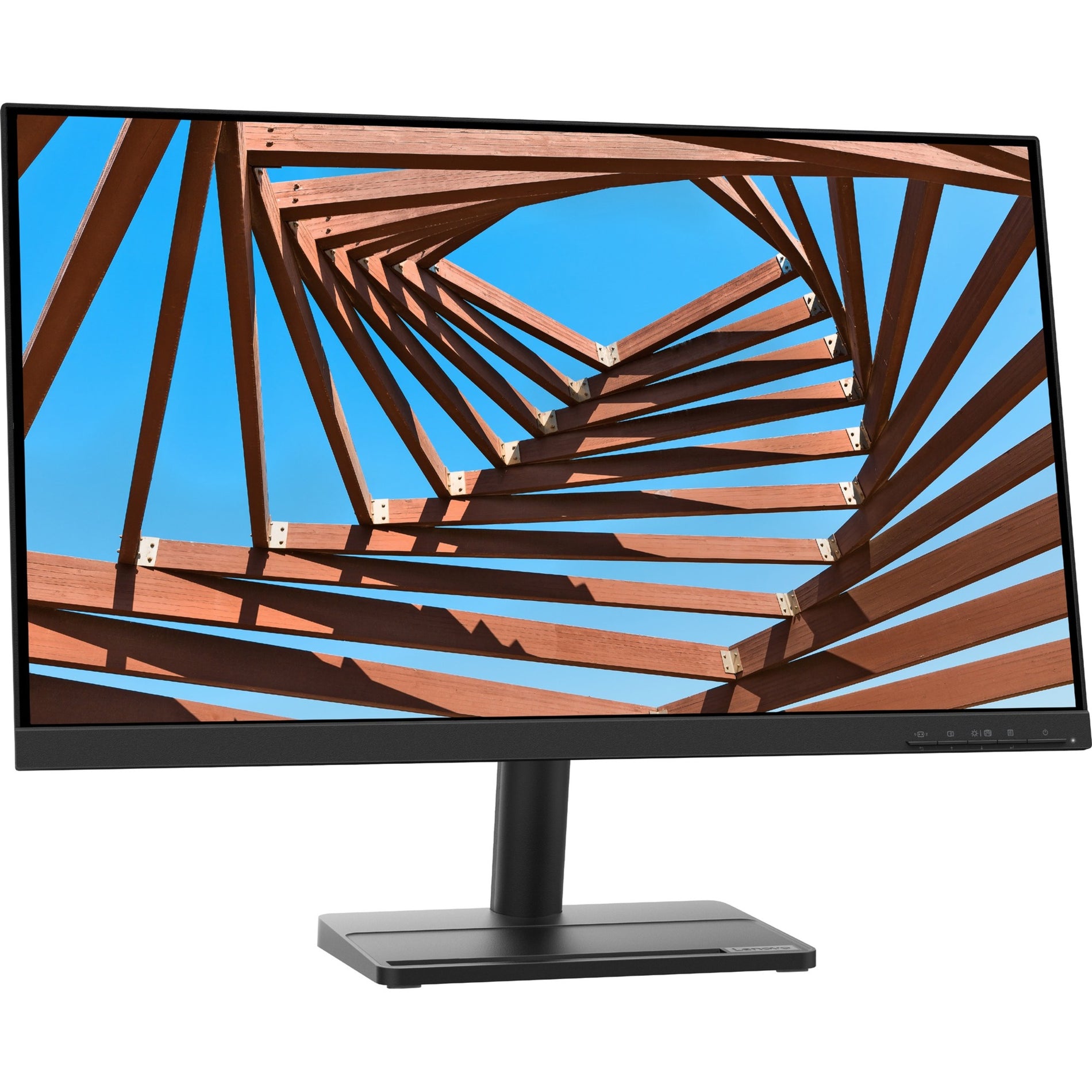 Lenovo 66BEKCC2US L27e-30 27" IPS FHD Monitor, Flat, 3 Side Borderless, HDMI 1.4, VGA, Audio out, 75Hz, 4ms, 72% NTSC, 250nits