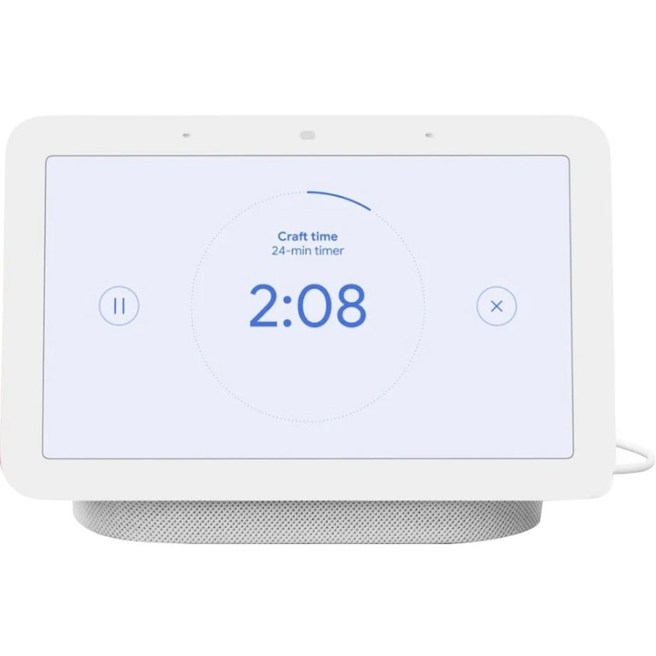 Nest Hub showing timer interface with craft time countdown-alternate-image4