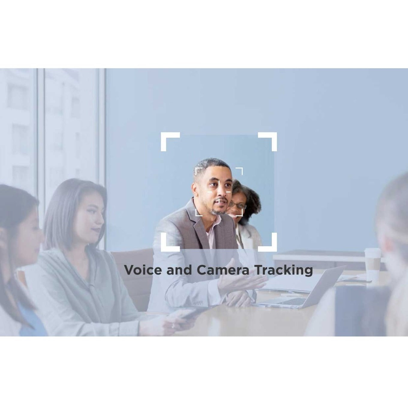 Demonstration of voice and camera tracking feature in meeting scenario-alternate-image5