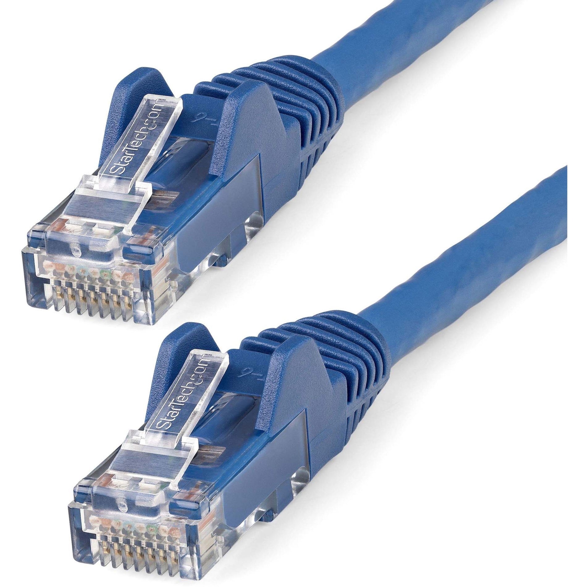 StarTech.com N6LPATCH3BL 3ft LSZH CAT6 Ethernet Cable - Blue, Flexible, PoE, 10 Gbit/s, Lifetime Warranty