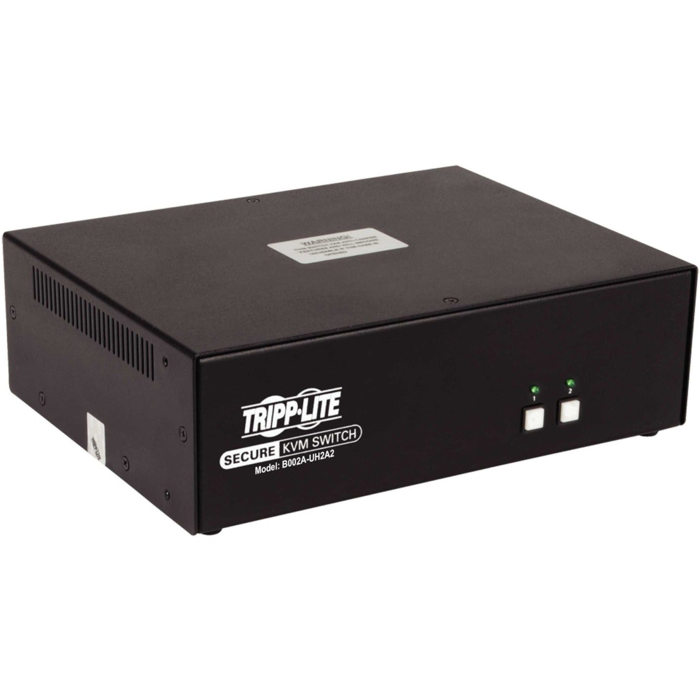 Tripp Lite B002A-UH2A2 2-Port Double-Monitor KVM Switch Sécurisé HDMI - 4K NIAP PP3.0 Audio TAA