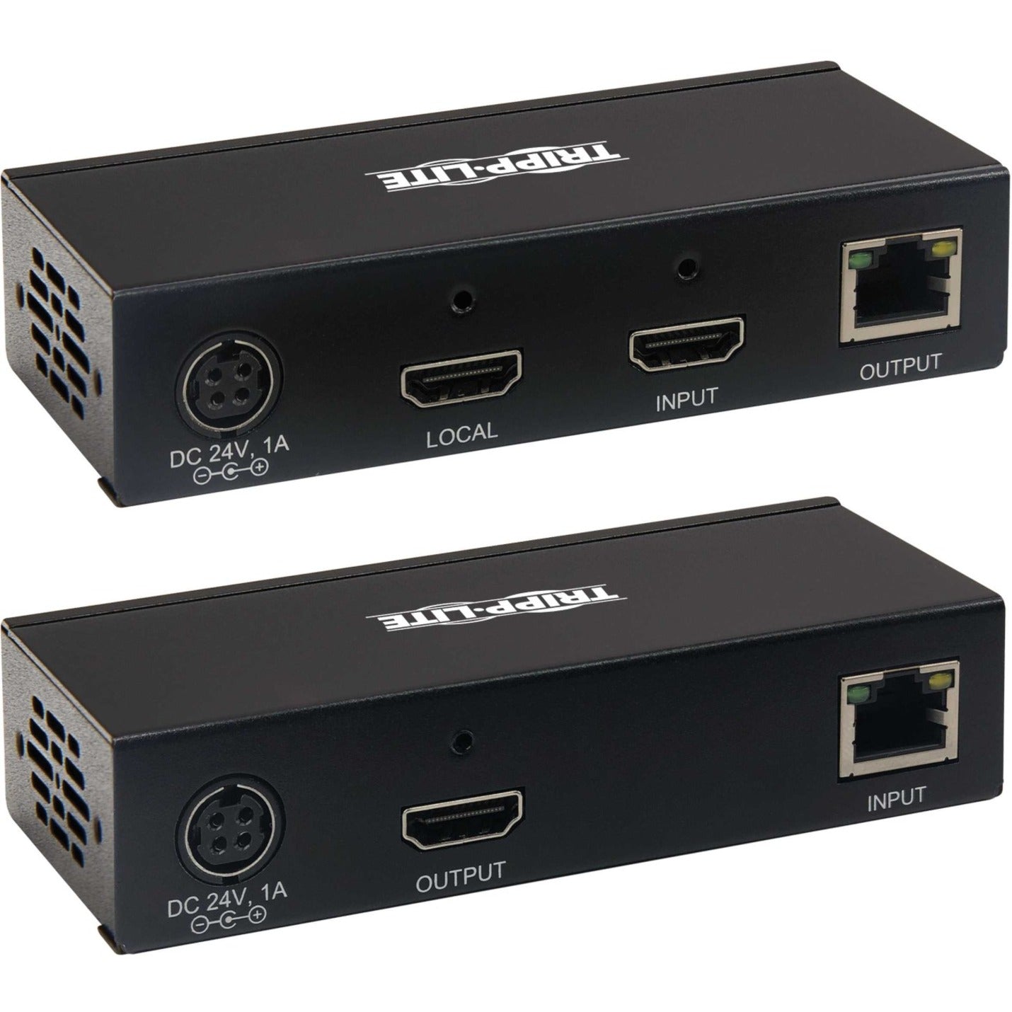 Tripp Lite B127A-1A1-BHBH 视频扩展器发射器/接收器，4K UHD，3840 x 2160，TAA 符合，USB，HDMI，网络（RJ-45），类别 6 Tripp Lite 贴博立