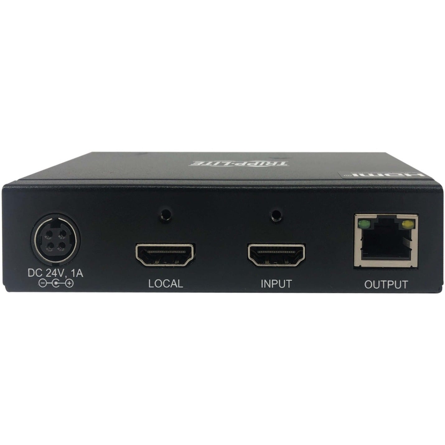 Transmisor/Receptor Extensor de Video Tripp Lite B127A-1A1-BHPH 4K UHD 1 Año de Garantía Cumple con TAA HDMI Entrada/Salida Puertos RJ-45