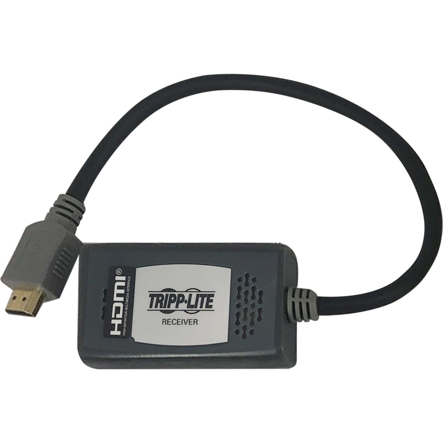 Transmisor/Receptor Extensor de Video Tripp Lite B127A-1A1-BHPH 4K UHD 1 Año de Garantía Cumple con TAA HDMI Entrada/Salida Puertos RJ-45