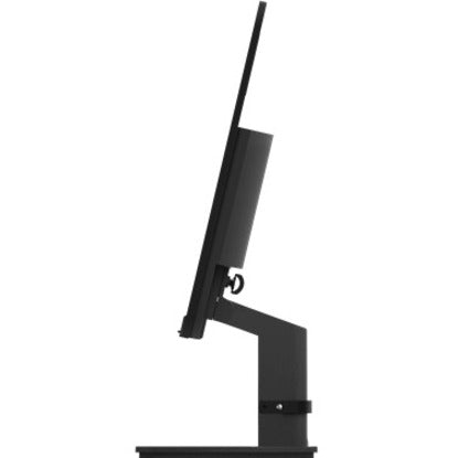 Alternative side view of ThinkVision S24e-20 monitor's tilt mechanism