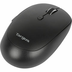 Targus Midsize Comfort Multi-Device Wireless Mouse, Antimicrobial DefenseGuard Protection, 2400 DPI Optical Sensor, Bluetooth 5.0/2.4GHz, Ergonomic Right-Hand Design, Black - AMB582GL (1 Year Warranty)