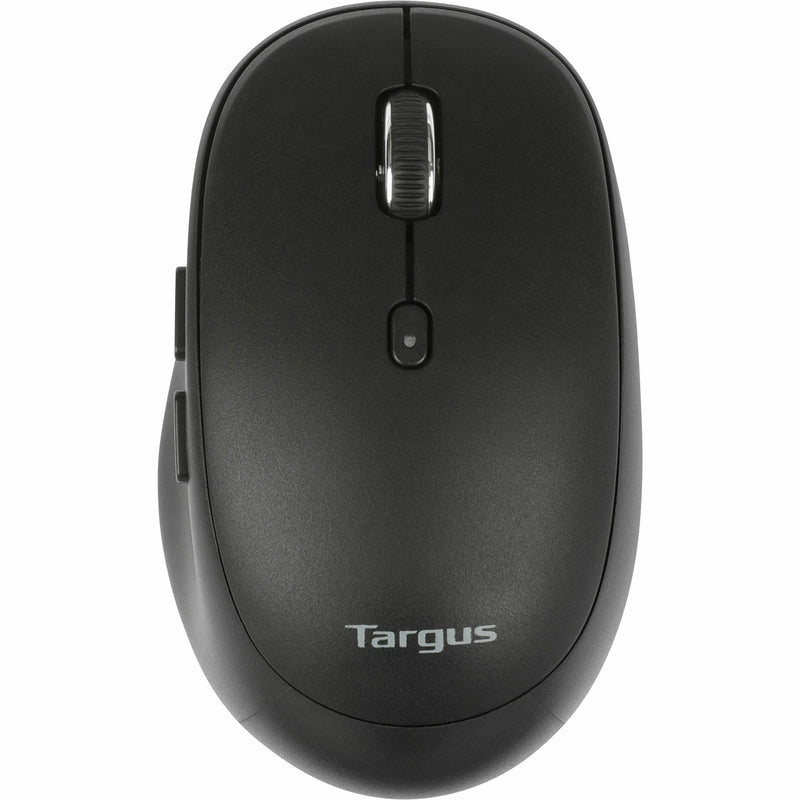 Top-down view of Targus wireless mouse showing clean design