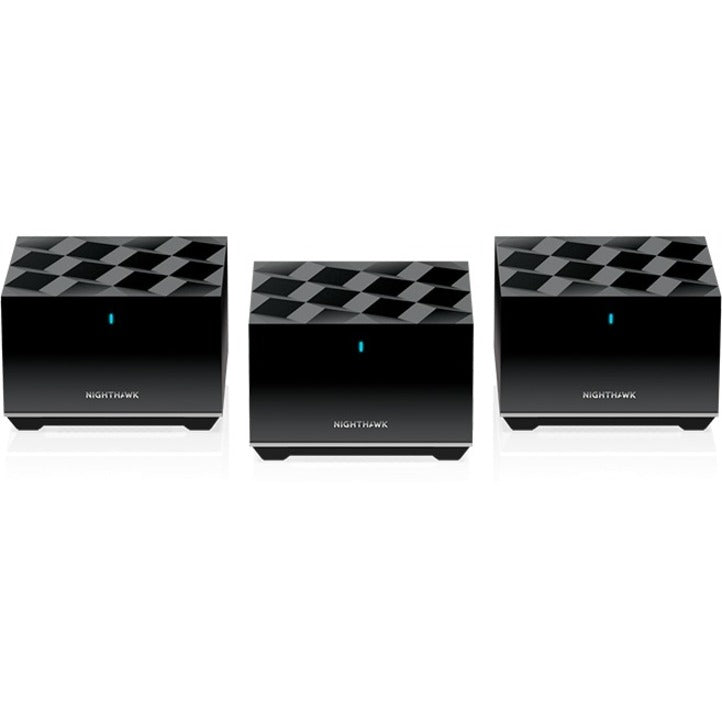 Netgear MK83-100NAS Nighthawk Tri-band Mesh WiFi 6 System, Gigabit Ethernet, 450 MB/s