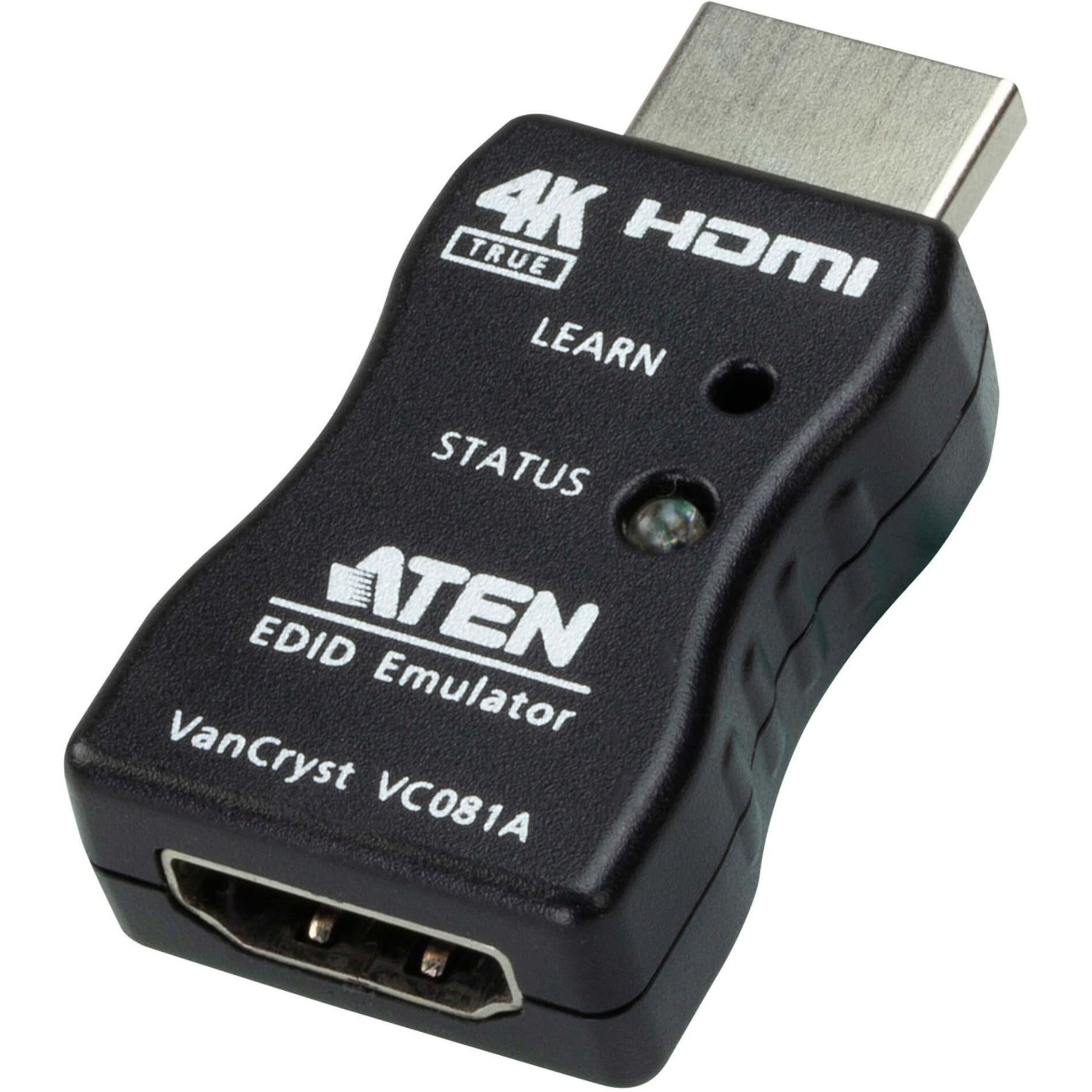 VanCryst VC081A Verdadeiro Adaptador de Emulação EDID HDMI 4K Melhora a Qualidade e Resolução de Vídeo