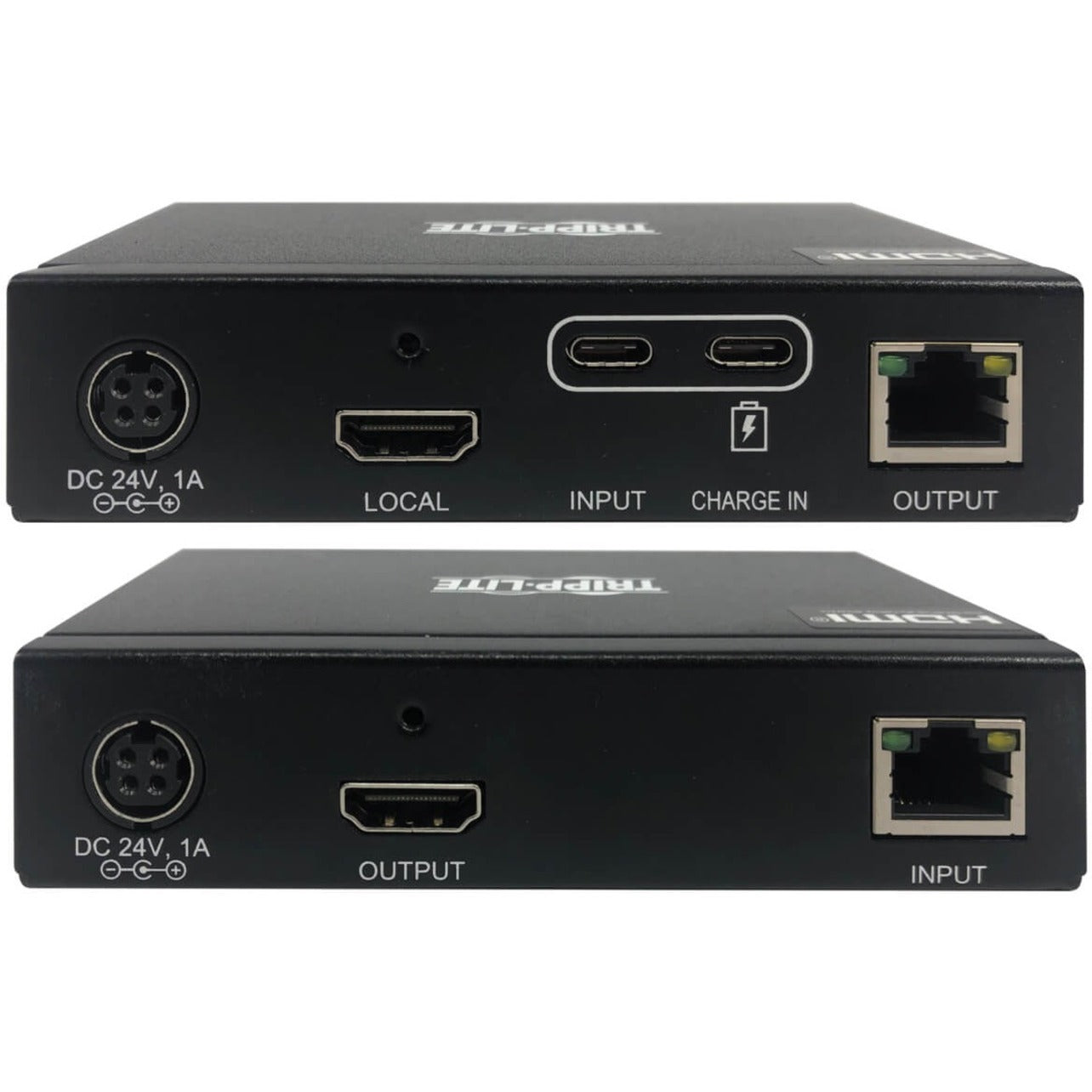 Tripp Lite B127A-1A1-BCBH KVM Extender, 4K Video, 3840 x 2160 Resolution, TAA Compliant, 1 Year Warranty