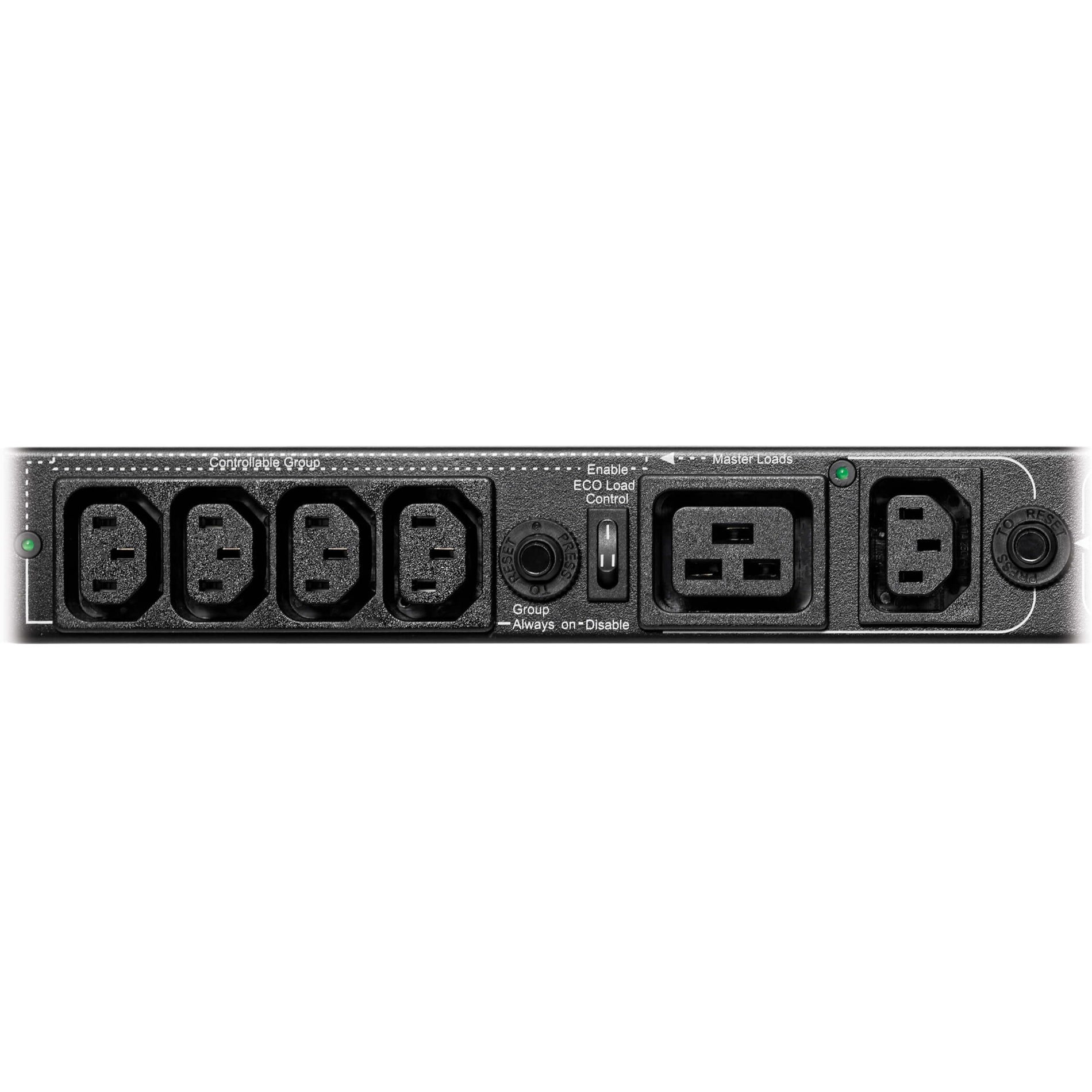 Tripp Lite PDUBHV201U 6-Outlets PDU, 230V AC, 16A, 3800W, Wall/Rack-Mountable
