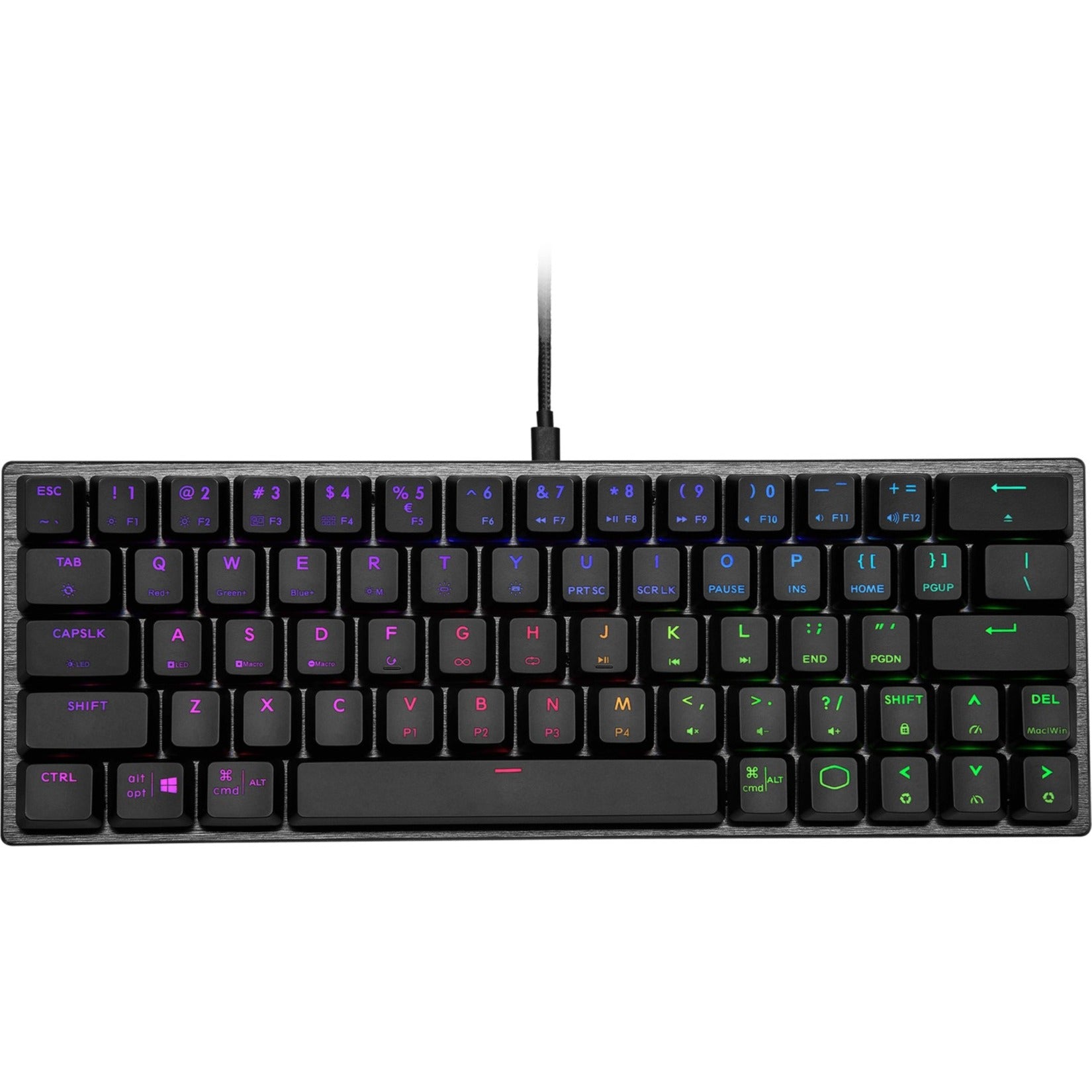 Cooler Master SK-620-GKTM1-US SK620 Gaming Mouse, RGB LED Backlight, Mechanical Keyswitch Technology, Slim Design