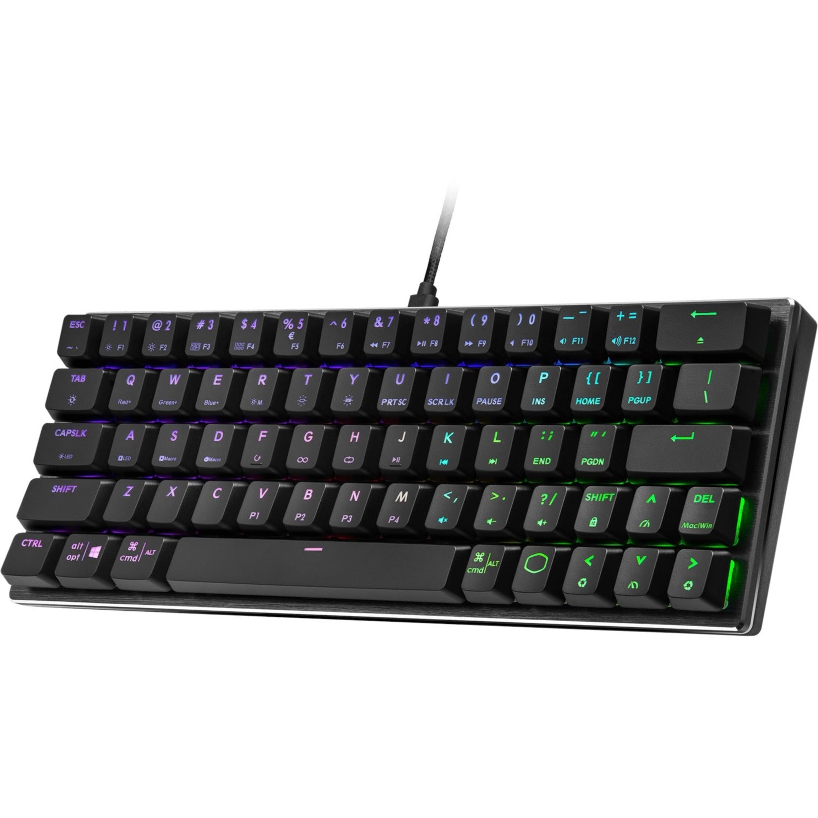 Cooler Master SK-620-GKTM1-US SK620 Gaming Mouse, RGB LED Backlight, Mechanical Keyswitch Technology, Slim Design