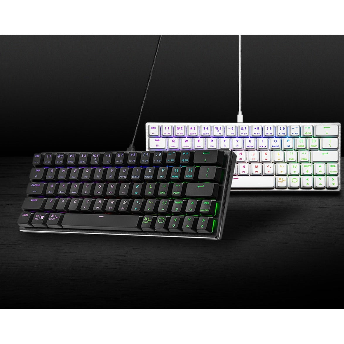 Cooler Master SK-620-GKTM1-US SK620 Gaming Mouse, RGB LED Backlight, Mechanical Keyswitch Technology, Slim Design