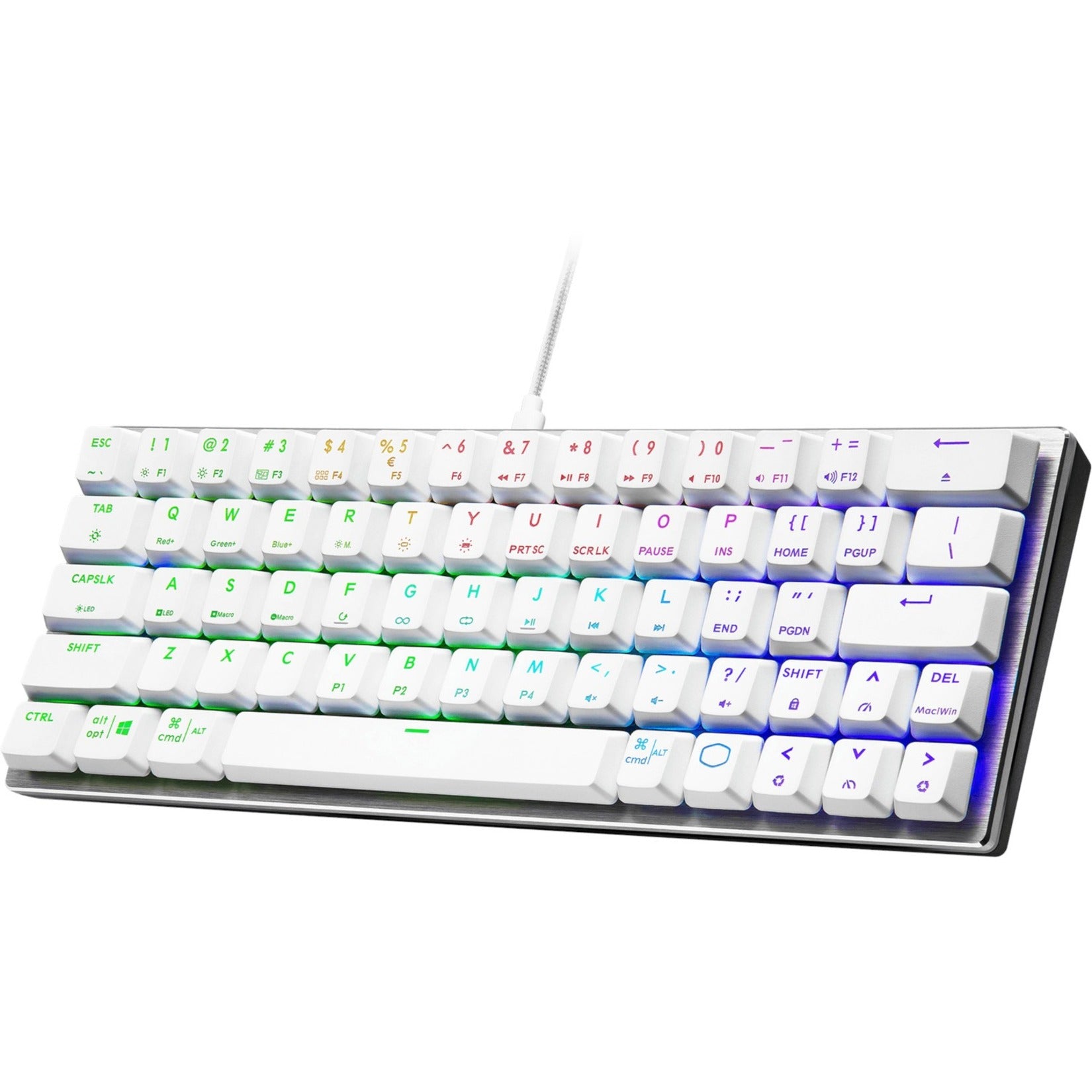 Cooler Master SK-620-SKTM1-US SK620 Gaming Mouse, RGB LED Backlight, Mechanical Keyswitch Technology, Slim Design