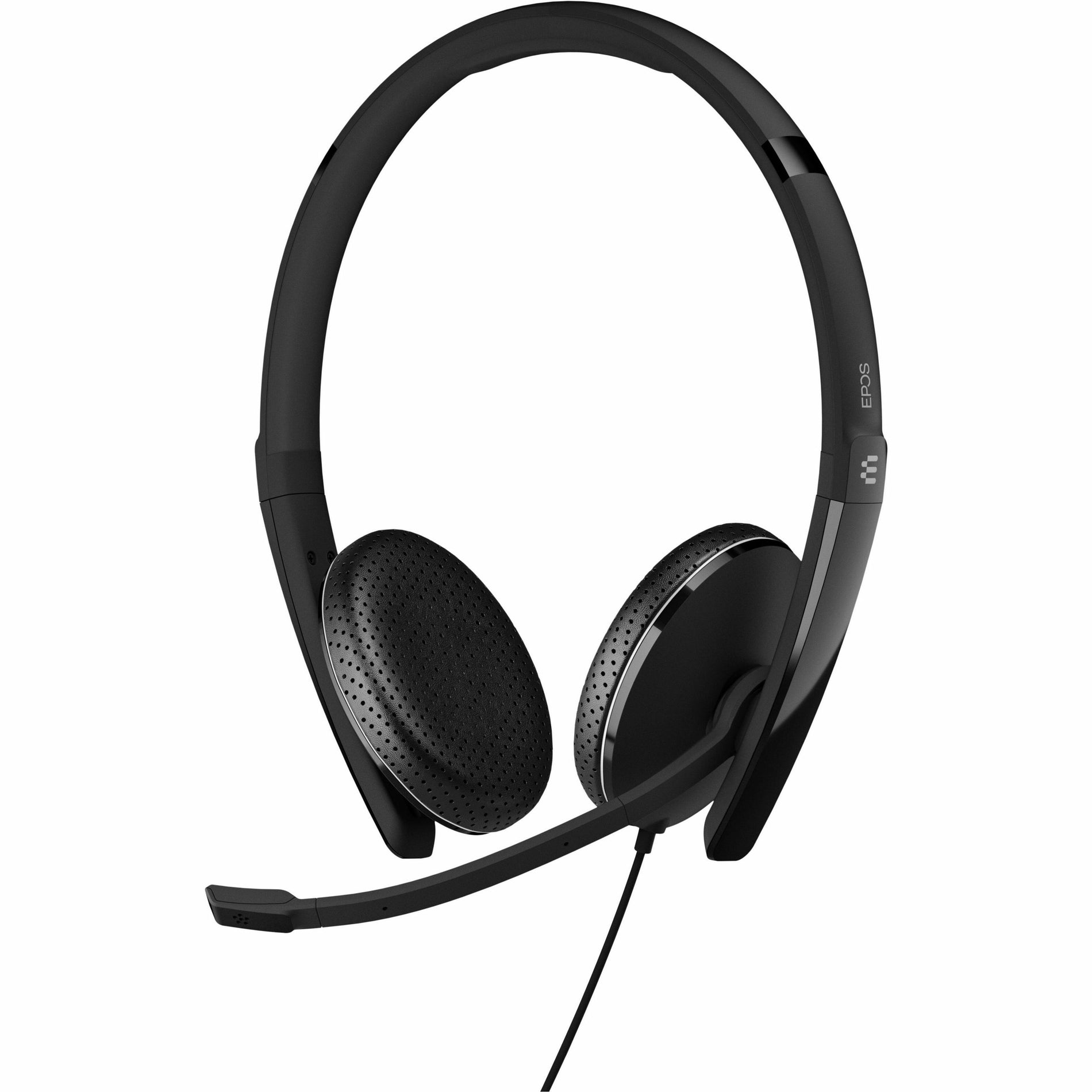 EPOS | 赛恩海瑟1000920 ADAPT 165 USB-C II 耳机，双耳在耳头戴式耳机，带2年保修，内置麦克风，移动设备兼容性 赛恩海瑟