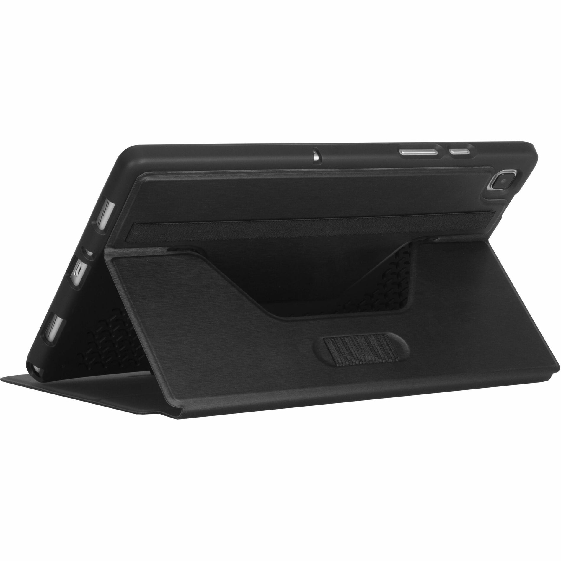 Targus case in typing position showing comfortable angle-alternate-image6