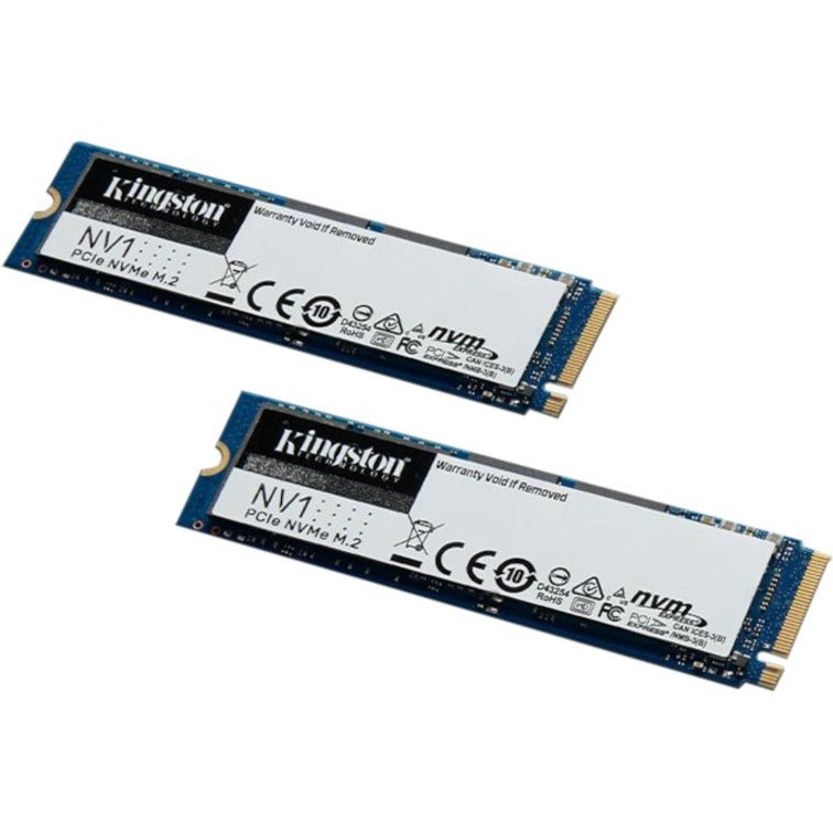 Kingston SNVS/2000G NV1 NVME PCIE SSD, 1.95 TB, 5 Year Warranty, 2100 MB/s Read, 1700 MB/s Write