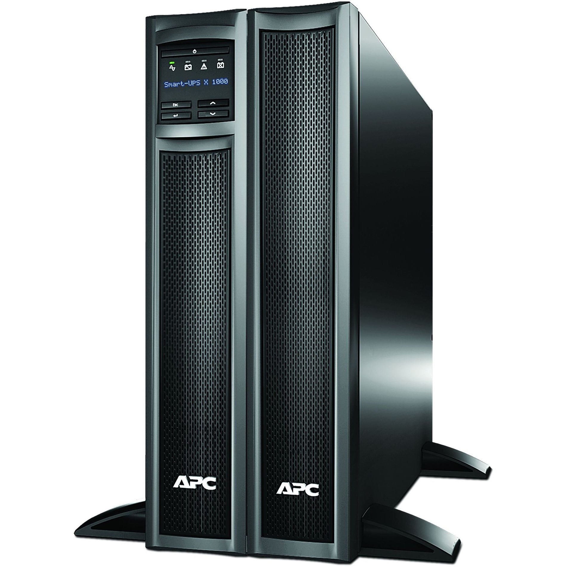 APC SMX1000CNC Smart-UPS SMX 1000VA Tower/Rack Convertible UPS, 3 Year Warranty, Energy Star, Ecostruxure IT, RoHS Certified