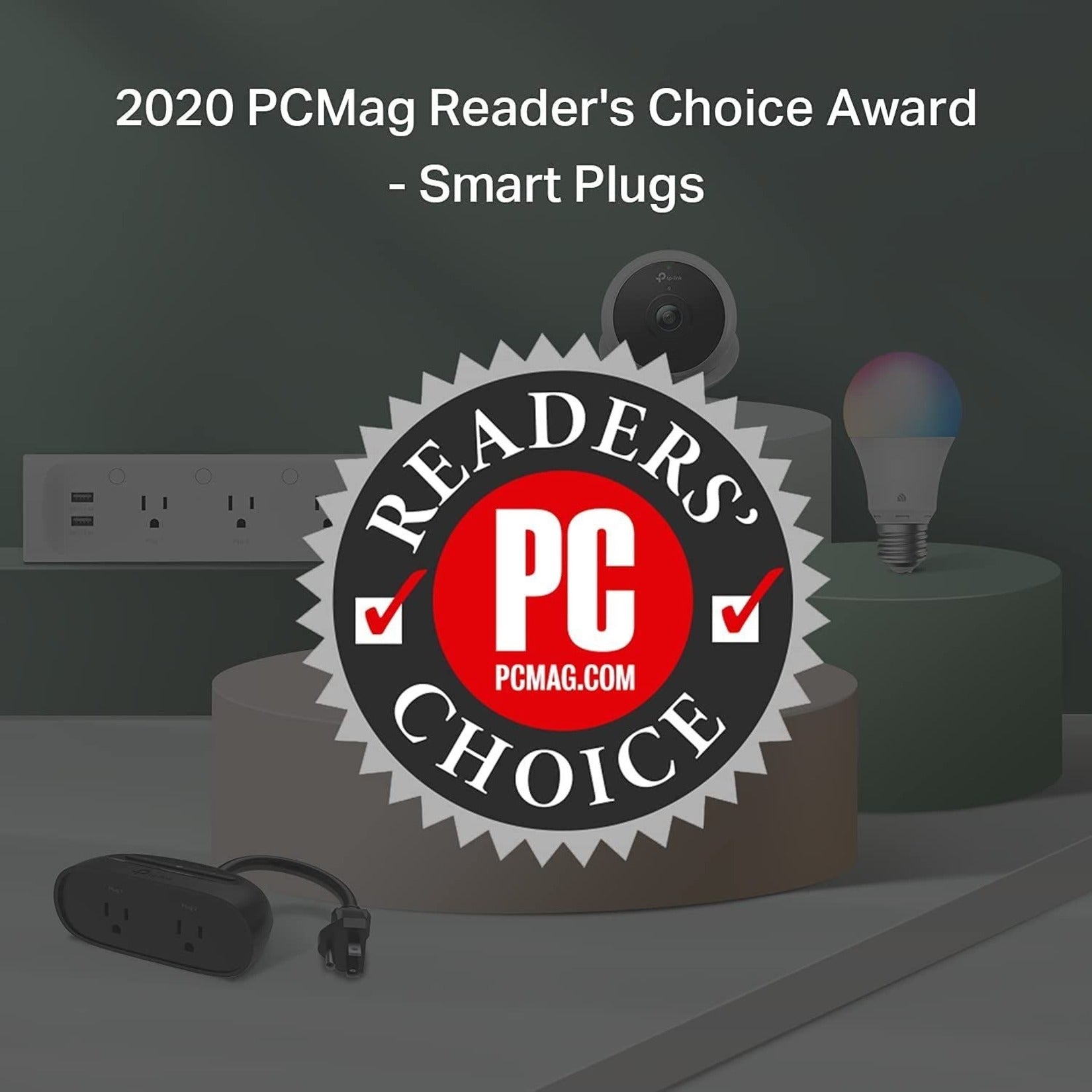 PCMag Reader's Choice Award badge for smart plug category-alternate-image11